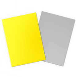 Dragon Shield Standard Dual Matte Card Sleeves Yellow & Silver (100)